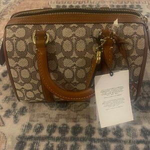 Authentic coach bag with bag strap